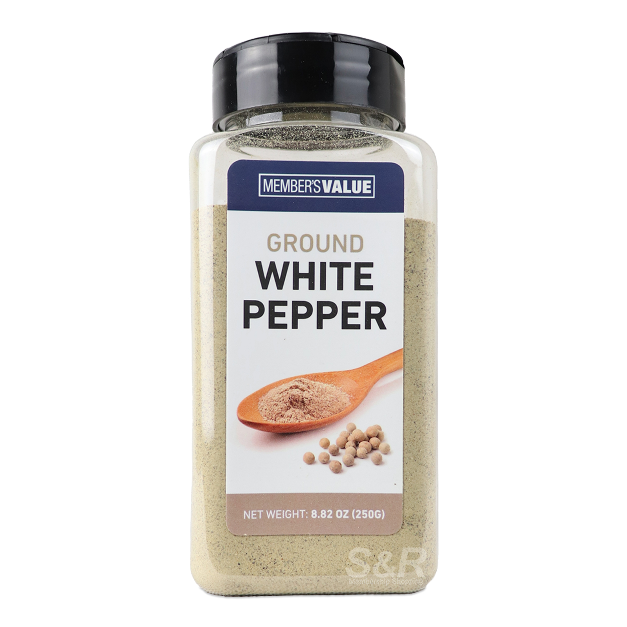 Member's Value Ground White Pepper 250g Member's Value Ground White Pepper 250g